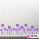 Sticker tapis de fleurs