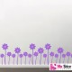 Sticker tapis de fleurs