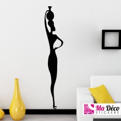 Sticker African Silhouette