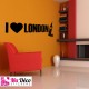 Sticker "I love London"