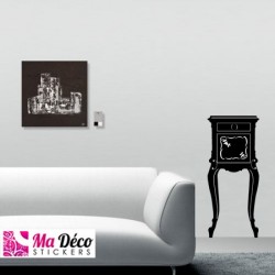 Sticker Meuble Baroque