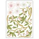Sticker Arbre magnolia en fleurs