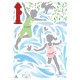 Sticker Fontaine d'eau et enfants