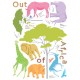 Stickers Animaux d'Afrique
