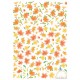 Autumn flowers wall decal