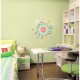 Map of the world for children wall decal