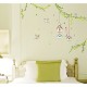 Birds cages in the forest wall decals Wall decal