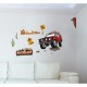 Australian road trip wall decal