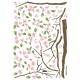 Wall decal Cherry blossom tree