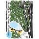 Stickers arbre et oiseau