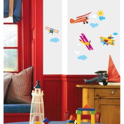 Planes sticker for children's bedroom