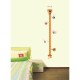 Tiger-designed child height measurement sticker