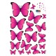 Pink butterflies