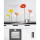 Multicolored Poppies Flowers Wall decals