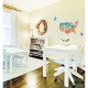 United States Map wall decal for kids