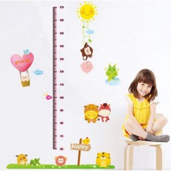 Animals and Happy sun kidmeter wall decal