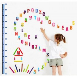Alphabet and pens kidmeter wall decal