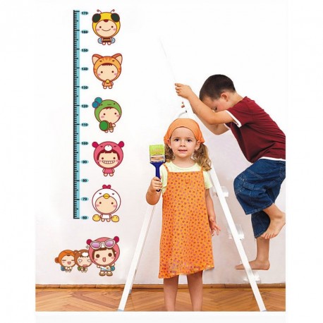 Miniboys kidmeter for children wall decal