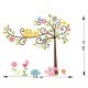 Tree and owl on a tree wall decal