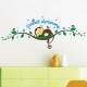 Monkeys Sweet dreams wall decal