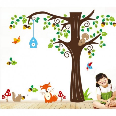 Stickers Arbre et Animaux