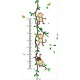 Tree, monkeys and birds kidmeter wall decal