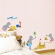 Sticker Enfant et chateau de sable