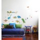 Small Colorful Dinosaurs wall decal