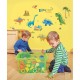 Small Colorful Dinosaurs wall decal