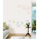 Lake flowers and fishes wall decal