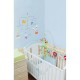 Sustended animals baby wall decals