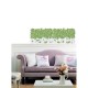Clovers fence wall decal