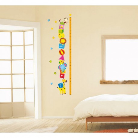 Animals and stars kidmeter wall decal