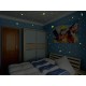 Universe Wall decals - 150 glow in the dark stars and planets stickers
