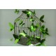 Set de 12  stickers papillons 3D - Miroir vert