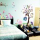 Wall decal Cute animals in the garden 