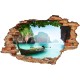 Wall decal Landscape "The secret islands"