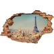 Wall decal 3D effect Paris