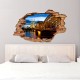 Wall decal Landscape View Barcelona