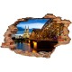 Wall decal Landscape View Barcelona