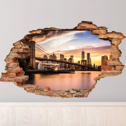 Wall decal Landscape Brooklyn Bridge