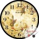  Sticker horloge Vintage Paris 1921