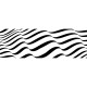 Wall decal waves pattern 1