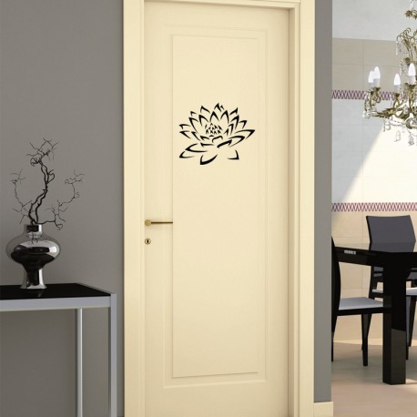  Wall decal Artistic flower design