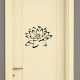  Wall decal Artistic flower design