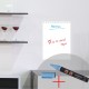 Wall Decal Whiteboard notepaper  + 1 blue liquid chalk