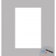 Tableau blanc classique 2+ 1 craie liquide bleu