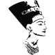 Head Sticker Egyptian - Nefertiti