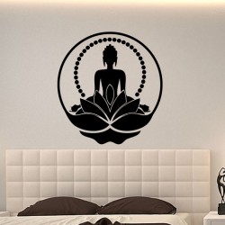Buddha Silhouette Sticker