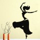 Sticker Danseuse Orientale-madeco-stickers, boutique en ligne de stickers muraux pas cher !